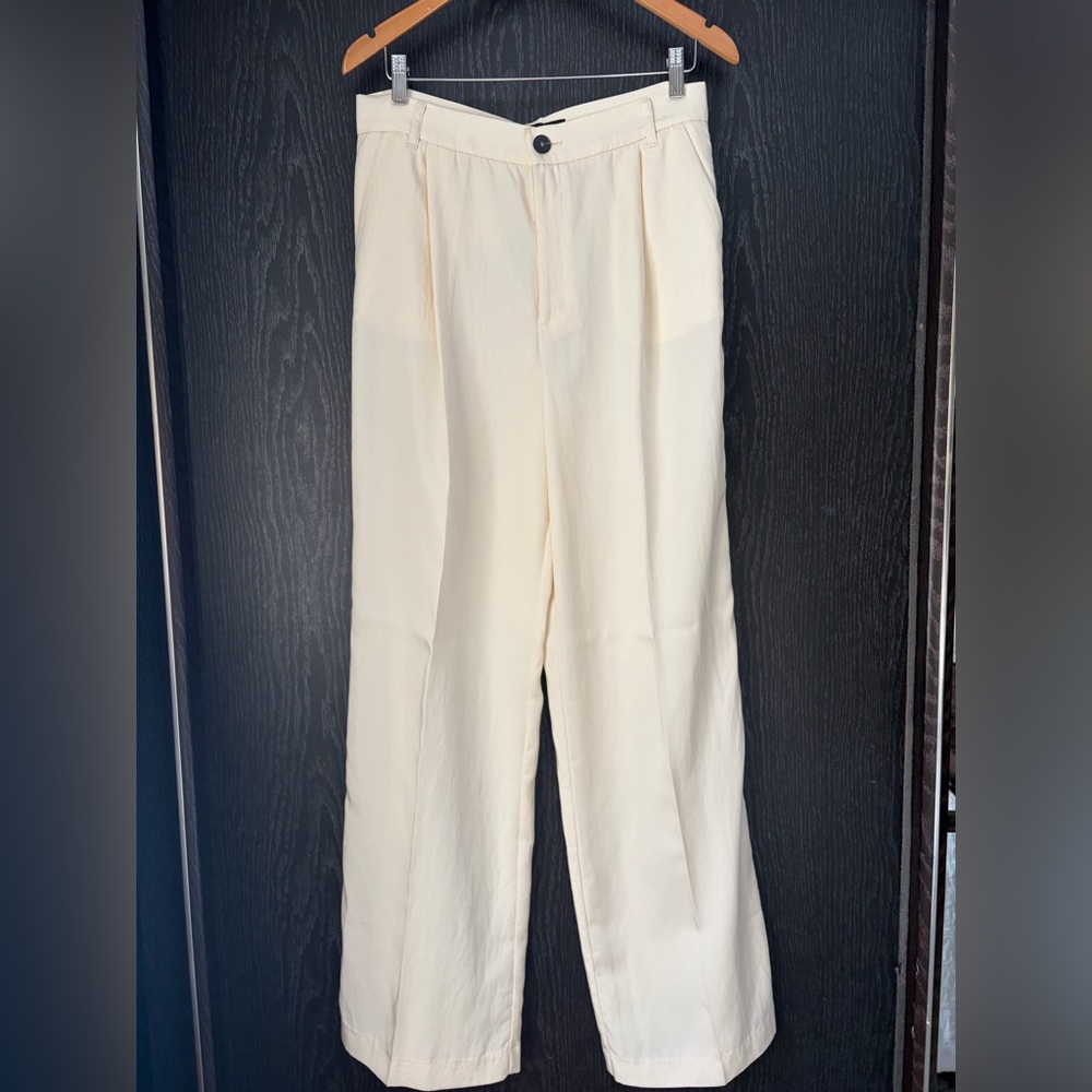 Zara Light Cream Trousers